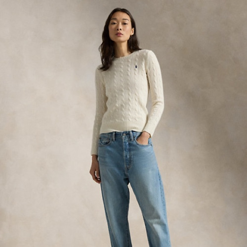 POLO RALPH LAUREN
Cable-Knit Wool-Cashmere Sweater SizeM - Picture 6 of 7
